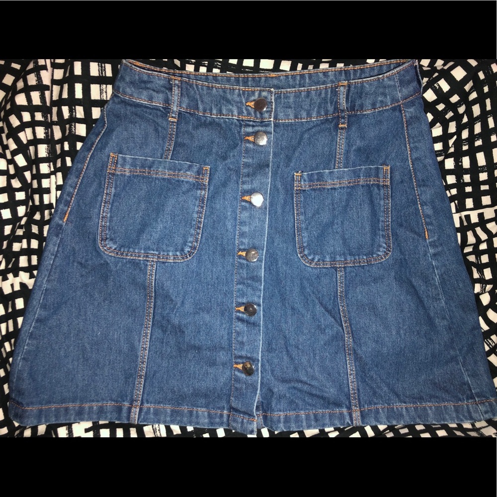 Denim skirt